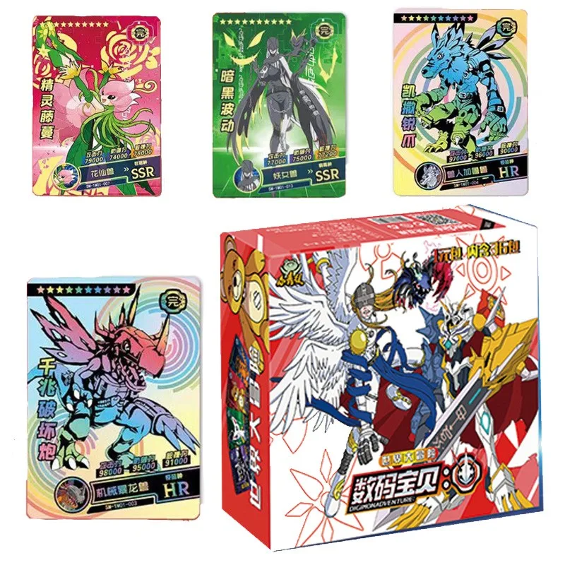 

2021 Anime Digimon Adventure Digital Monster Yagami Taichi Ishida Yamato Trading Card Game Collection Cards Toys For Children