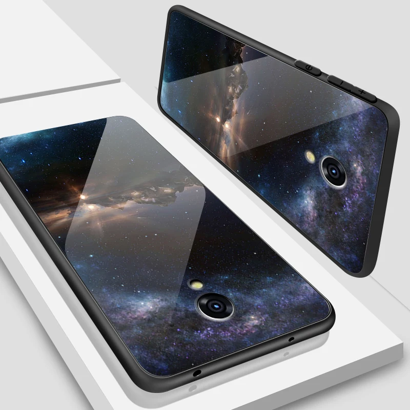 W291 Для iPhone SE 5s 6 6S 7 8 Plus XR XS макс. закаленное стекло чехол антидетонационный задняя чехол для Meizu M5 M8 M6 M9 Note 16th Plus - Цвет: W291
