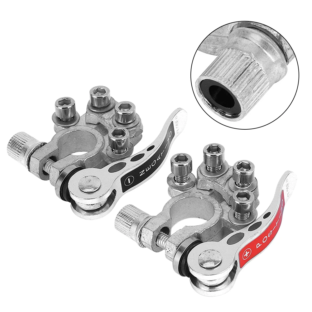 1 пара автомобильных аккумуляторных терминалов быстроразъемные клеммы зажимные