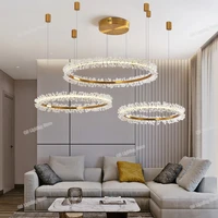 crystal chandelier modern luxury hanging indoor lights decor for home kitchen living dining room bedroom decoration ceiling lamp