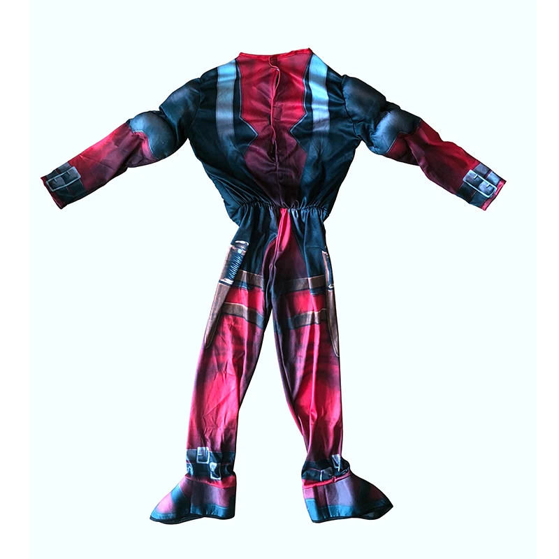 Футболка Дэдпул Делюкс для мальчиков Детский костюм косплея из фильма против