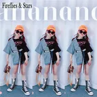 Летняя футболка для девочек 4-14 лет