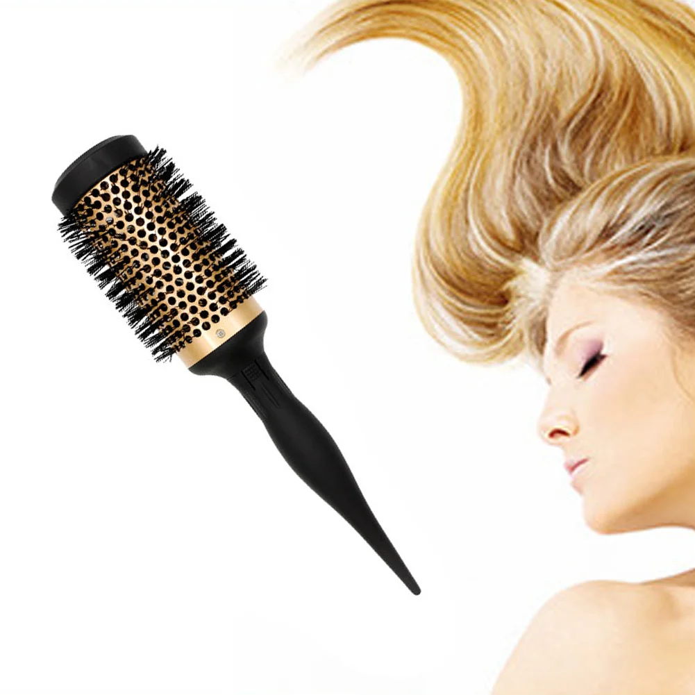 

Barrel Brush Ceramic Nano Ionic Professional Round Set Antistatic Nylon for Bloweyelash curler Curling hair dryer brush