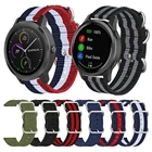 Тканый нейлоновый тканевый ремешок для Garmin Vivoactive 3, 4, 4S, ремешок для часов Garmin, Come Forerunner 245, 645, 18 мм, 22 мм, 20 мм