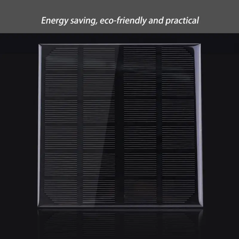 Выход постоянного тока 3 Вт 6 в солнечная панель монокристаллический кремний