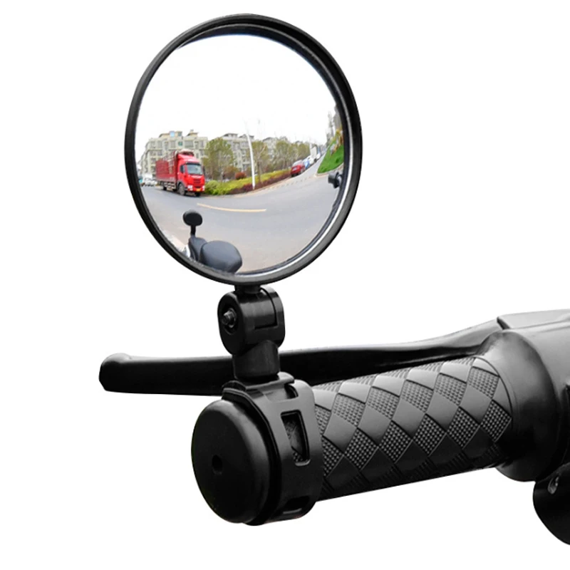 

Universal MTB/Road/Electric Bicycle Rearview Bike Handlebar Wide Angle Rear View Mirror 360 Degree Rotatable Bike Accessories