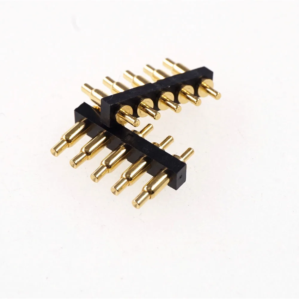 5 шт. коннектор с вогнутыми наконечниками и пружинными контактами контактов шаг 2