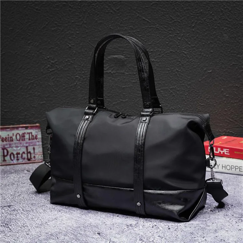 

KUDIAN BEAR Nylon Men Travel Bag Large Capacity Sports Men's Bag Business Travel Shoulder Bags Multi-function Bolsos BIX334 PM49