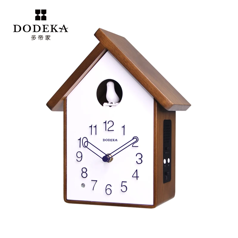 Деревянные европейские настенные часы Cuckoo с маятником винтажные домашние