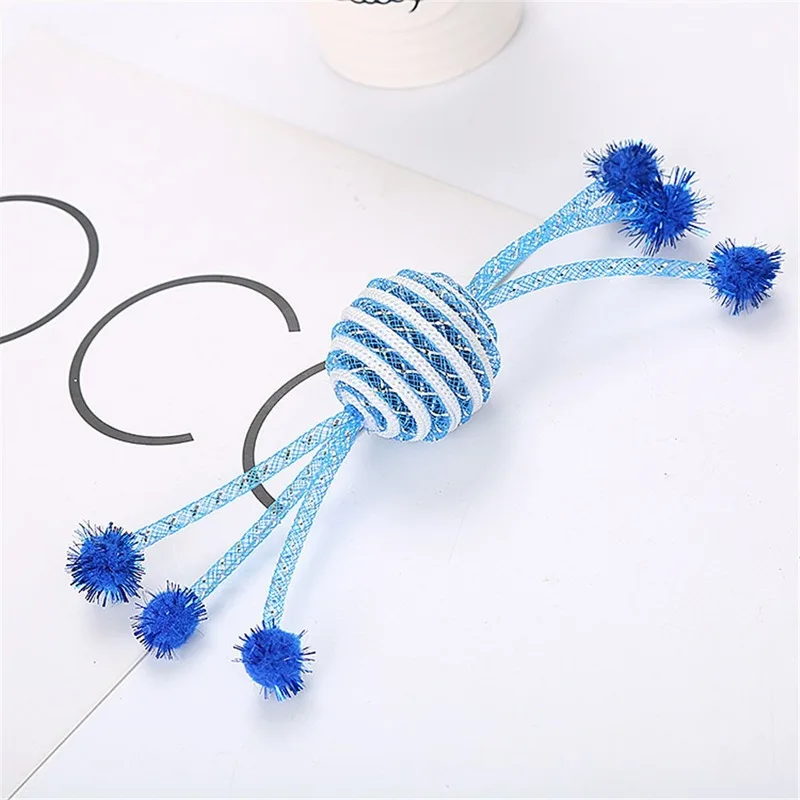 

Cat Interactive Toy Grinding Ball Rotating Juguetes Para Gato CatSharpener Useful for IQ Traning Interactive Toy