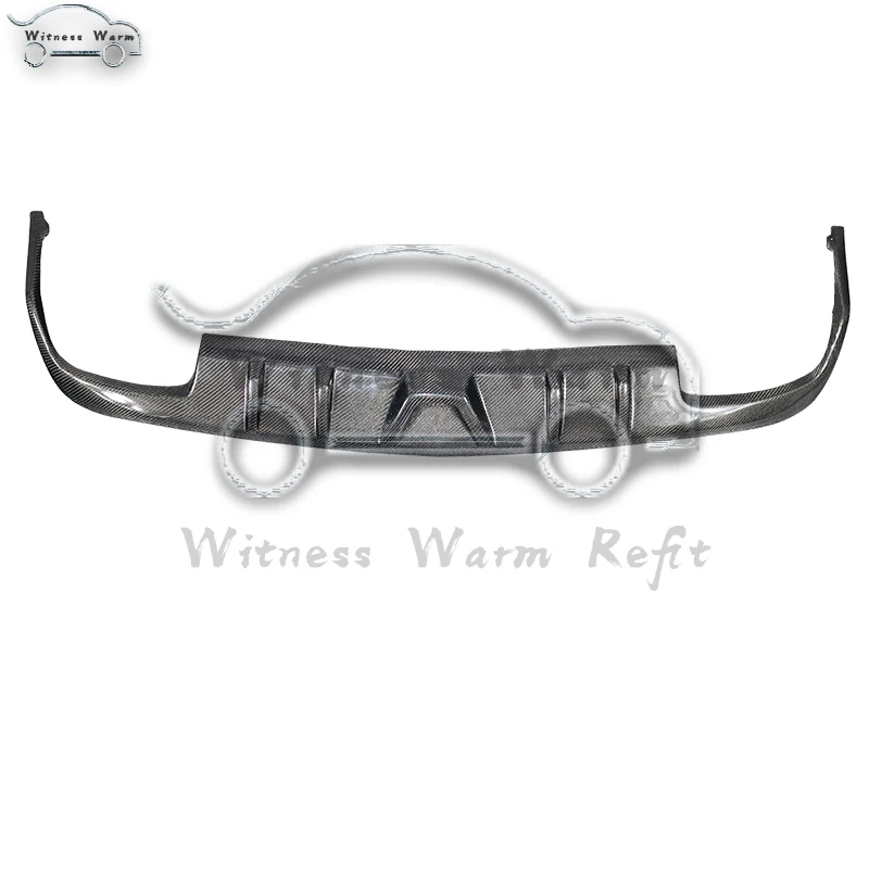 Спойлер для заднего бампера из углеродного волокна диффузор автомобиля Mercedes Benz