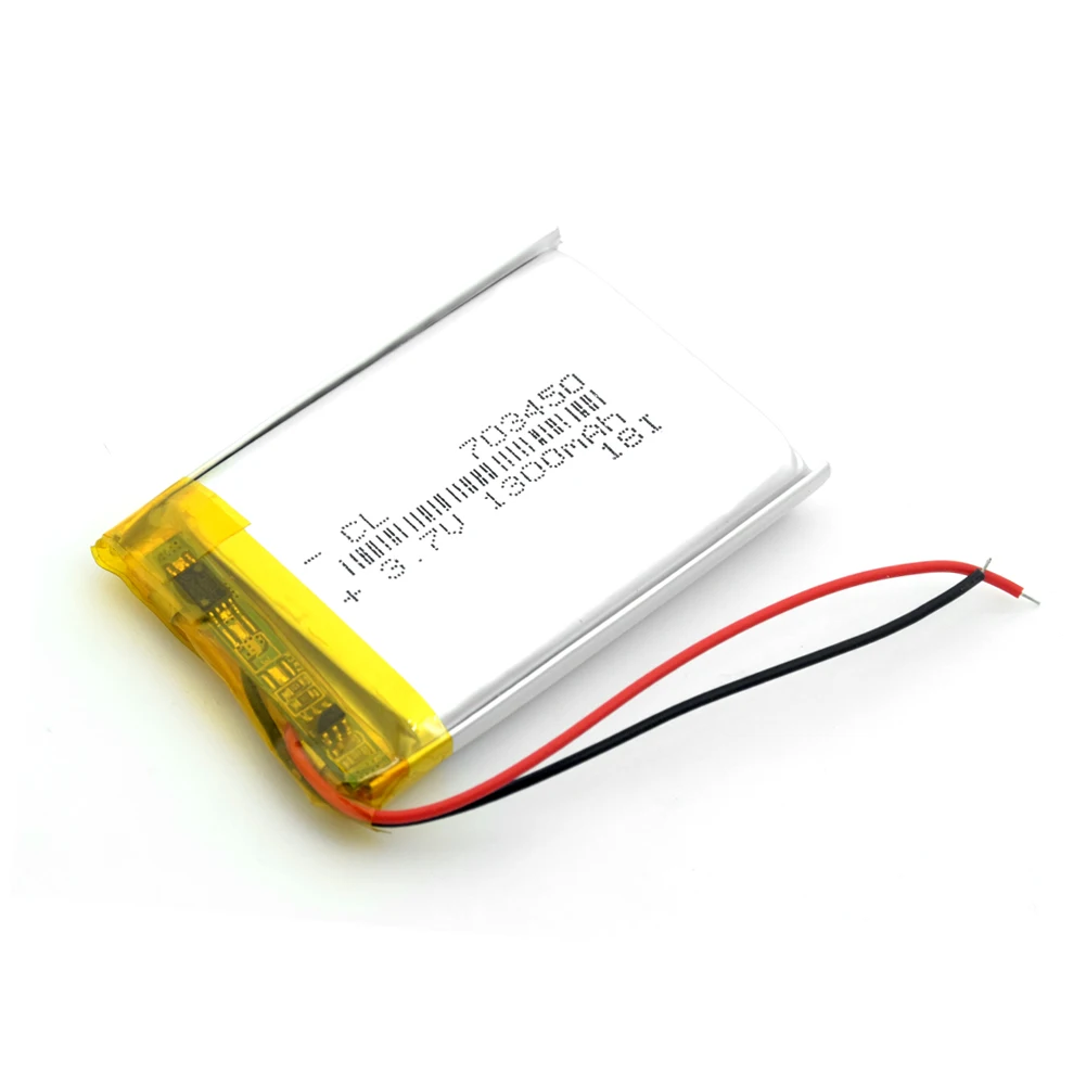 3 7 V 1300mAh 703450 литий ионная батарея Lipo Lipolymer батареи gps Беспроводная радио камера