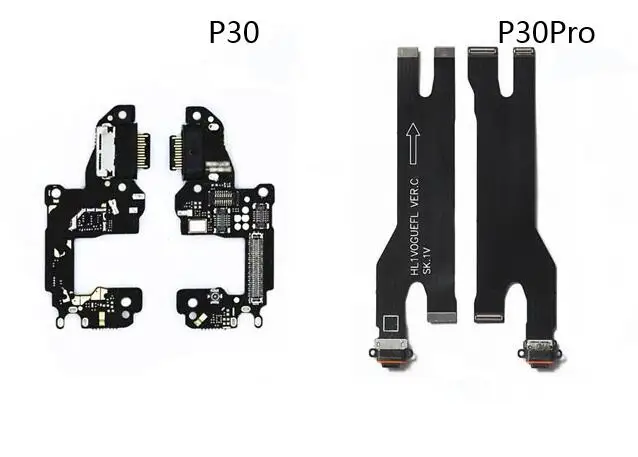 Оригинальный зарядный USB-порт гибкий кабель для Huawei P8 G9 Lite/P9 P9 Plus P10 P20 Pro Lite P30 P40