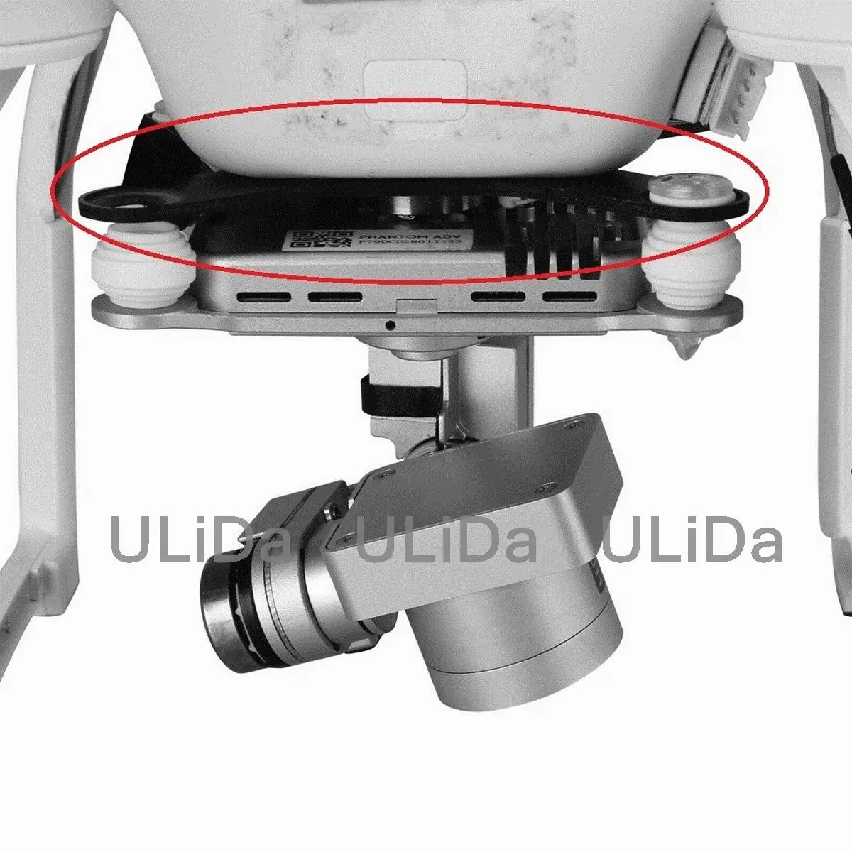 P3A/P углеродное волокно антивибрационный карданный Монтажная пластина и