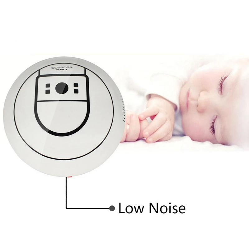 Домашний Автоматический робот-пылесос из микрофибры умный робот-Швабра для