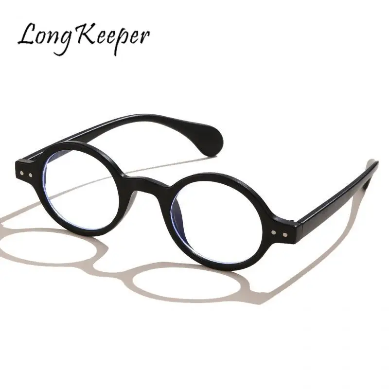 

Очки компьютерные с защитой от синего спектра, небольшие круглые игровые оптические очки в ретро стиле, с блокировкой светильник