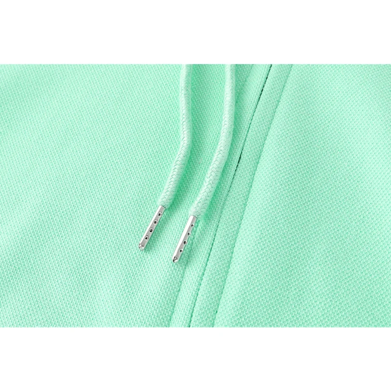 Crewneck Sweatshirt New 2021 Autumn Womens Clothes Solid Color Zipper for Teens Korean Fashion Baggy Hoodie Vintage TOPs | Женская