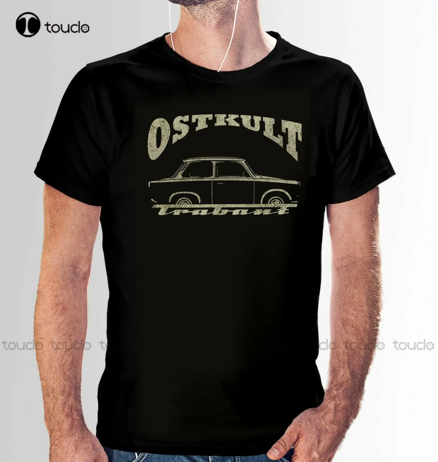 

Футболка kulostt Trabant Ifa Ddr в стиле ретро для автомобиля Мужская Новая повседневная футболка с коротким рукавом