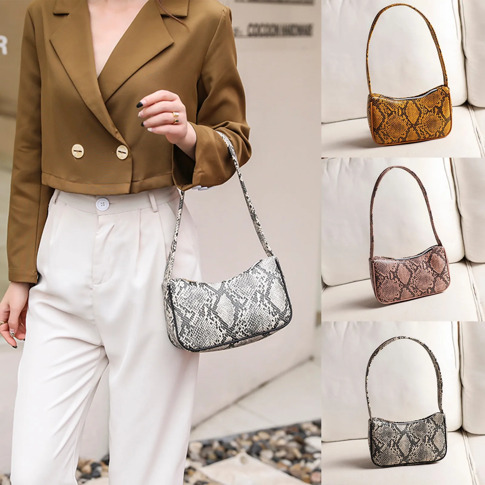 Женская сумка на плечо с леопардовым принтом # y30|Дорожные сумки| |