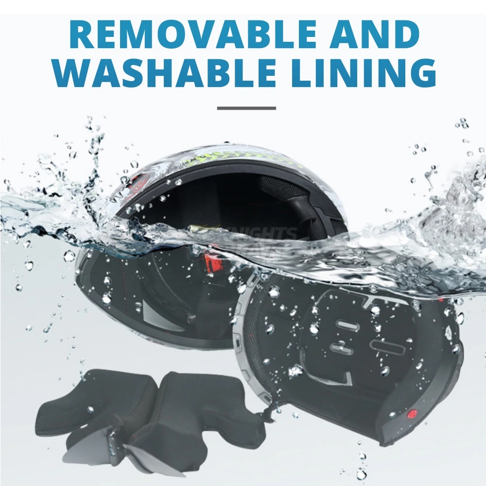 AIS мотоциклетный шлем полный уход за кожей лица Casco Moto Для мужчин мотоцикл