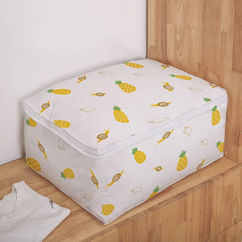 

Foldable Storage Bag Clothes Blanket Quilt Closet Sweater Organizer Box Pouches Fashion Quilt Cabinet Organizer Spac Organizador