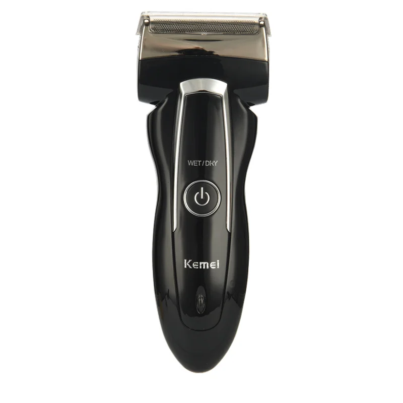 Kemei Мужская аккумуляторная бритва возвратно-поступательные триммеры для бороды