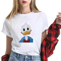new harajuku women tshirt daisy duck donald duck print short sleeve tops tees fashion casual t shirt women short sleeve unisex