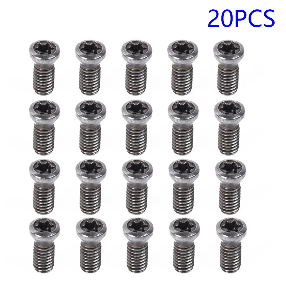 

M4 * 10 Lathe Tool Screw For Carbide Inserts Torch Consumable Metalworking 20pcs