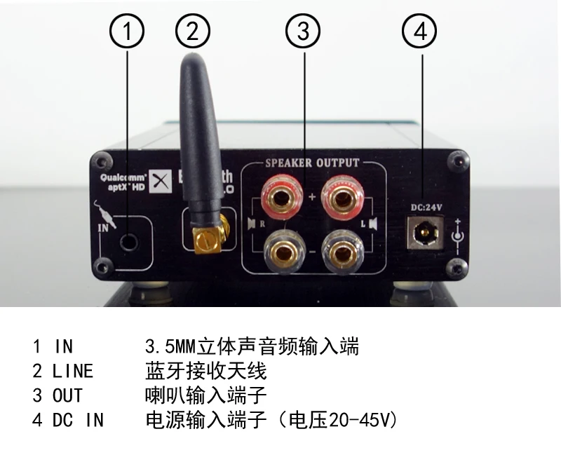 

TPA3255 fever level HIFI Bluetooth 5.0 power amplifier board digital power amplifier 300W+300W LDAC