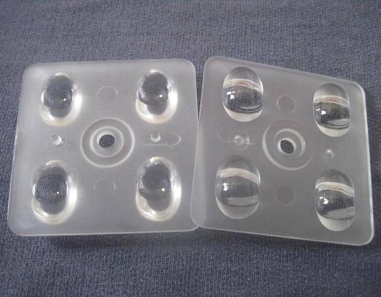 

#MWTP-37 High quality led lens, 3030 lens, Size: 37X37X5.3mm, Degree: 140*70 , Clean surface, PMMA