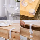 10 шт., мягкие силиконовые замки для шкафов