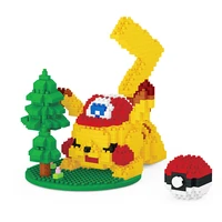 2021 new pokemon pikachu blocks toys micro diamond blocks building brick educational toy mini action figure for kids gifts