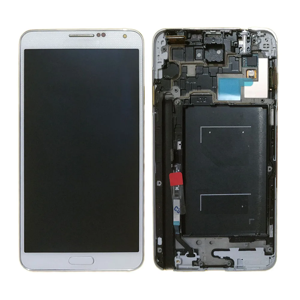 

Оригинальный ЖК-дисплей N9005 для SAMSUNG Note 3, ЖК-дисплей с сенсорным экраном и дигитайзером в сборе с рамкой N9005, дисплей для Galaxy note 3, ЖК-дисплей