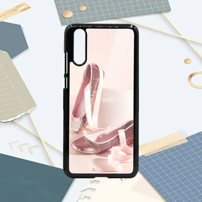 

Ballerina Dance Ballet Girl Shoes Phone Cases PC For Samsung galaxy S note 8 9 20 10 e lite2019 plus pro ultra