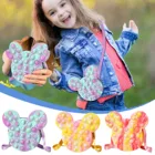 Симпатичная сумка-мессенджер pop its Bag, игрушки для пальцев, силиконовый кошелек с пузырьками, игрушки для снятия стресса для детей, бесплатная доставка