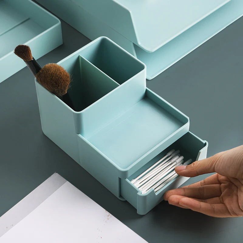 Многослойный Настольный органайзер для бумаг Многофункциональный офис хранения