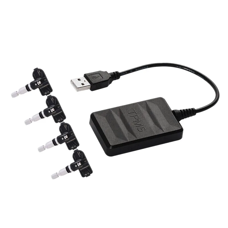Топ!-TPMS датчик давления в шинах для автомобиля Android радио плеер USB система