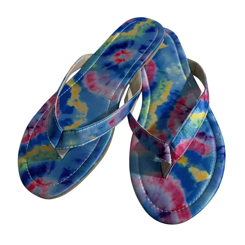 

Summer Slip-on Beach Slippers 2021 Slides Women Summer Slippers Outdoor Open Toe Breathable Flip-flops Shoes Outdoor Slippers