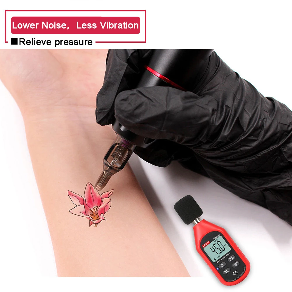 Rotary Tattoo Machine Gun Permanent Makeup Eyebrow Quiet Swiss Motor Professional Pen |