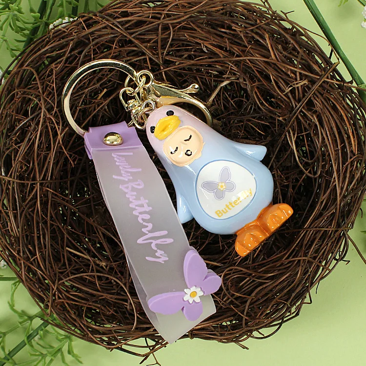 [Новый стиль 2020] Новый Брелок с подвеской из смолы брелок утка маленький подарок