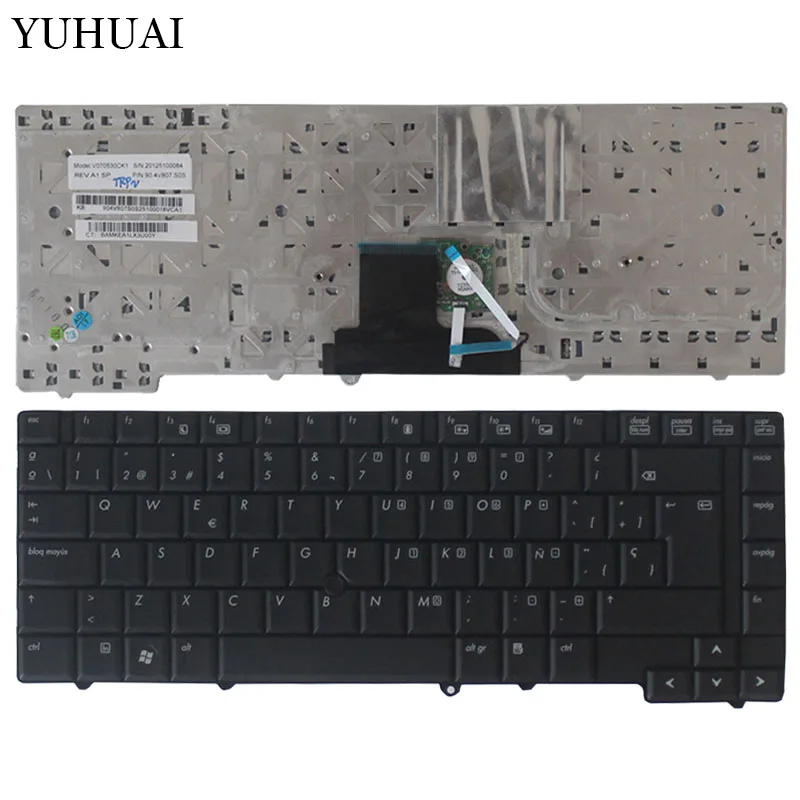 

NEW Spanish Laptop Keyboard for HP 8530 8530W 8530P SP Keyboard