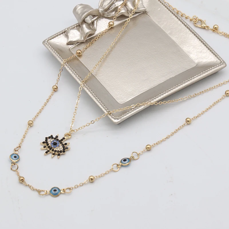 Женская подвеска турецкие злые глаза | Украшения и аксессуары