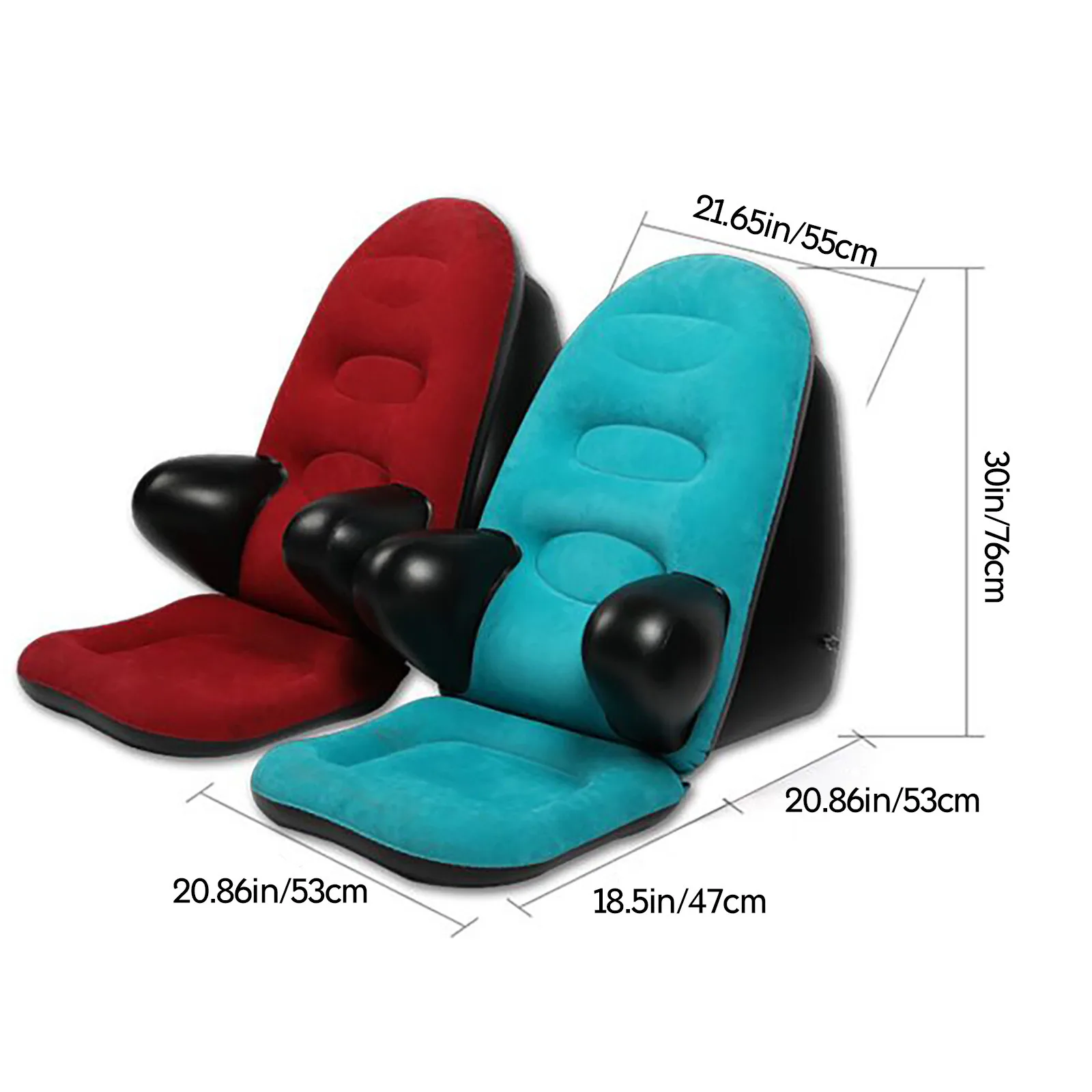 

Inflatable Chair For Outdoors, Portable Inflatable Lounger For Camping Inflatable Sofa Beach Lazy Bag Portable Folding Chair