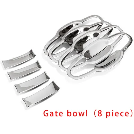 

For Toyota highlander 2015-2019 chrome large door bowl 8pcs