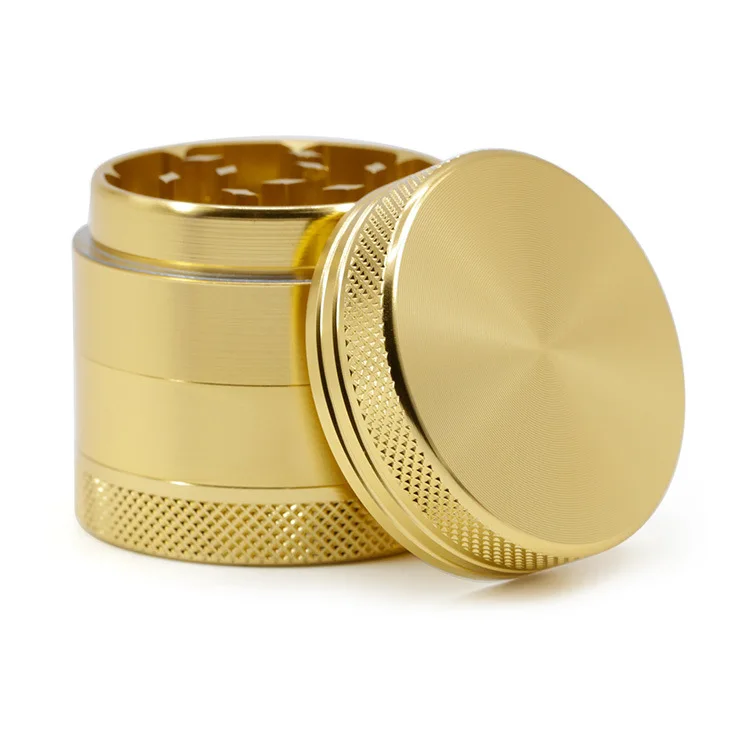 

4 Layer Zinc Alloy Herb Grinder 40mm Spice Grass Weed Tobacco Smoke Grinders For Men Smoking Accessories
