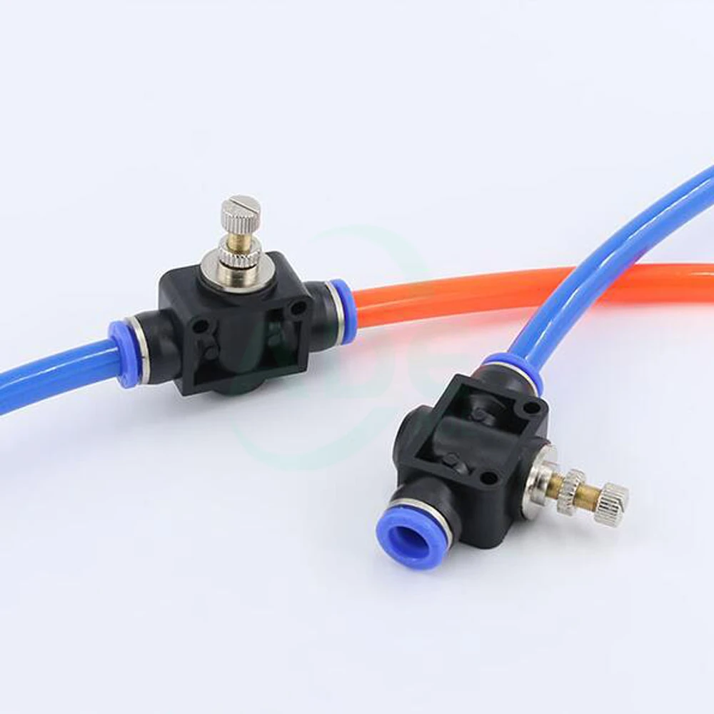 _ Трубка клапана водяного шланга пневматические нажимные фитинги дроссельная