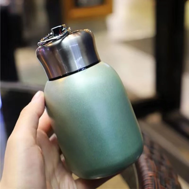 YRP 300 мл Мини Милая кофейная чашка вакуумные фляжки термосы из нержавеющей стали