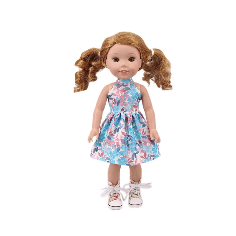 Носки с мелким цветочным принтом модное платье 11 видов стилей для 14 5 дюймов Wellie