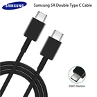 Оригинальный кабель для Samsung 5A Type C к Type C, Сверхбыстрая зарядка, двойная линия типа C для Samsung Note 10 Plus 10 + S20 S21 S10 Plus