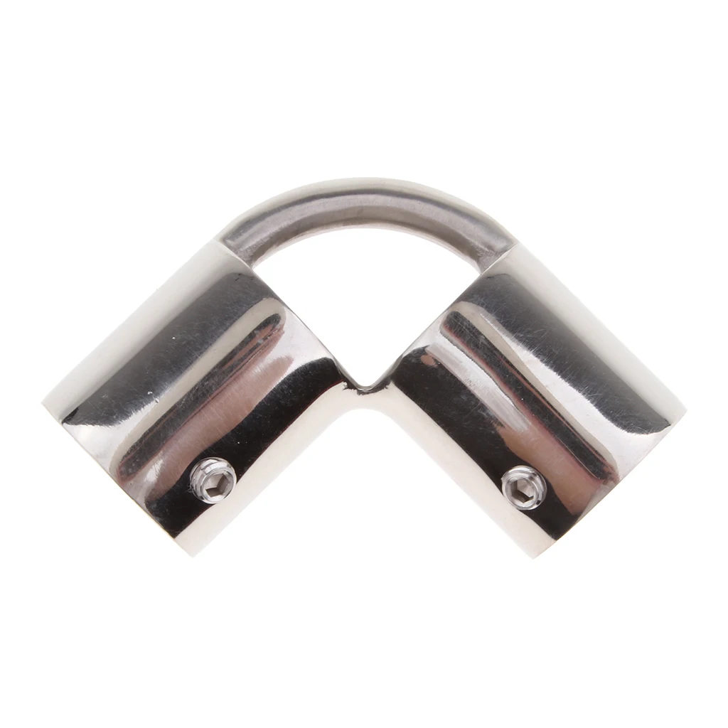 

MagiDeal 2pcs Boat Bimini Fittings Top Cover Cap Eye End Dual Conector 22mm